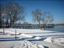 Winter am Chiemsee. Foto: B.Schulz