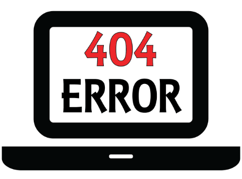 Symbol für Error 404