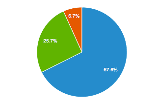 Tortendiagramm mobile Nutzung