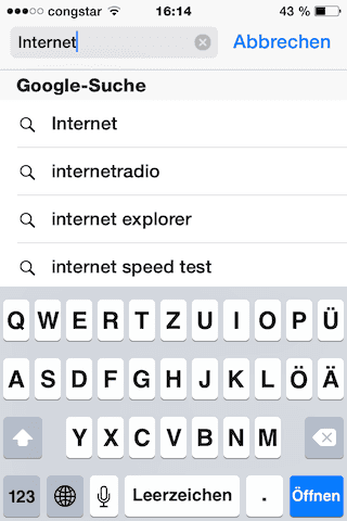 Screenshot iPhone 1