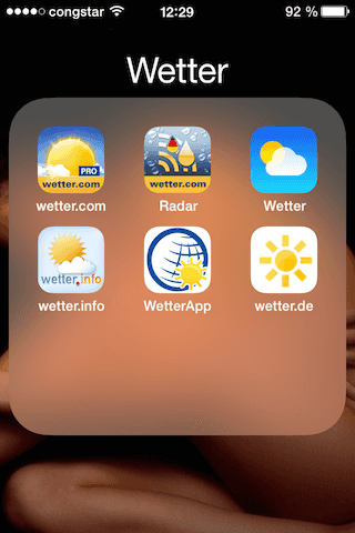 Screenshot iPhone